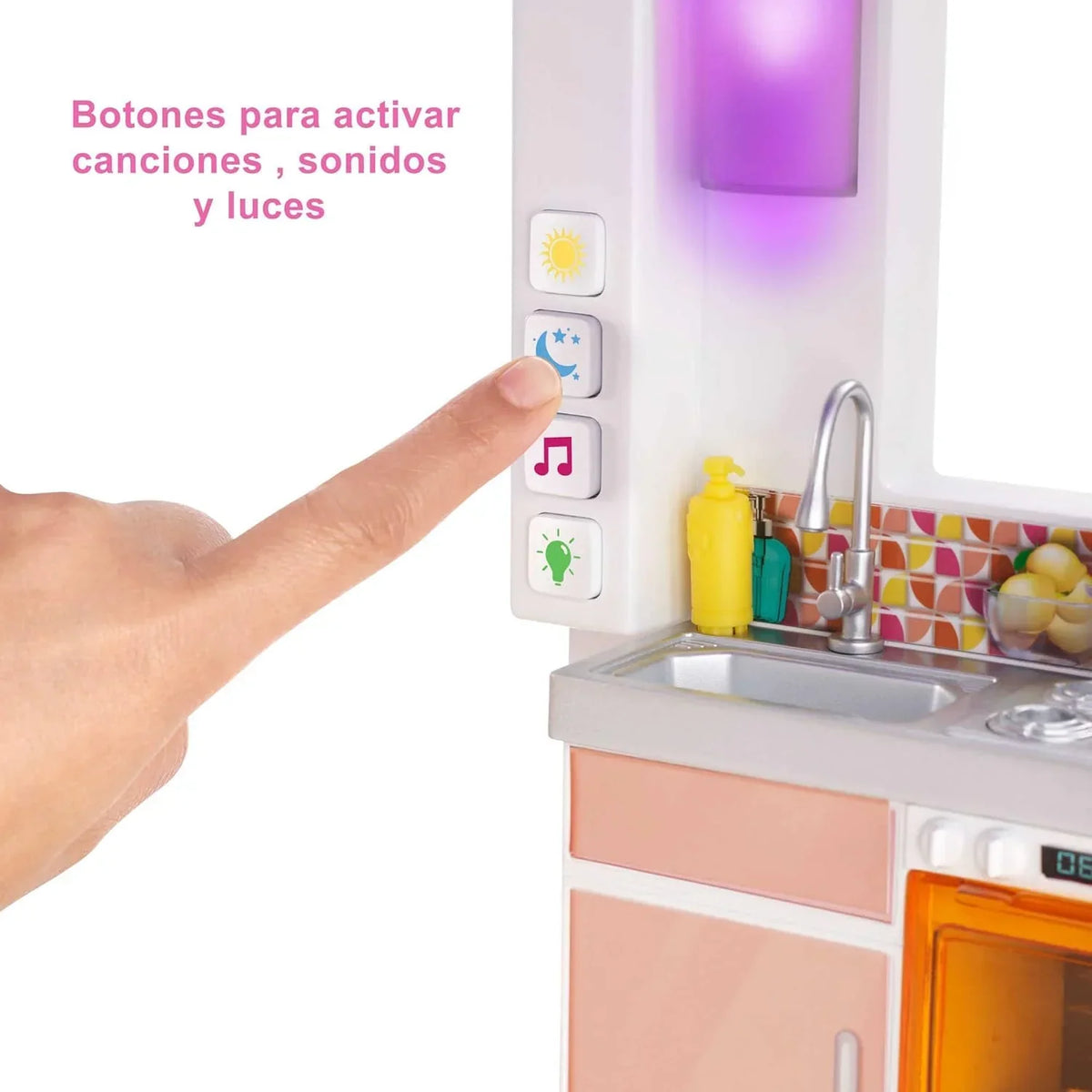Barbie Casa de Muñecas Dreamhouse - con Piscina. Tobogán y Ascensor - Luces y Sonido - 75+ Piezas - 104 x 109 cm - Regalo para Niños de 3-7 Años.