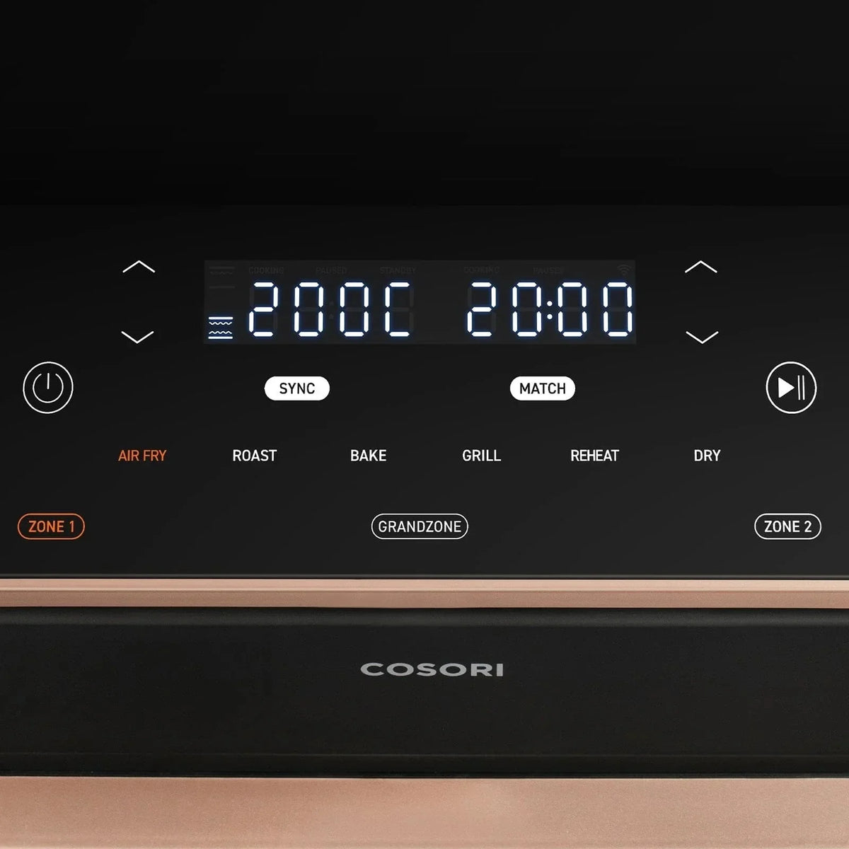 Cosori Dualblaze Smart TwinFry Freidora de Aire 10 L (5L + 5L)