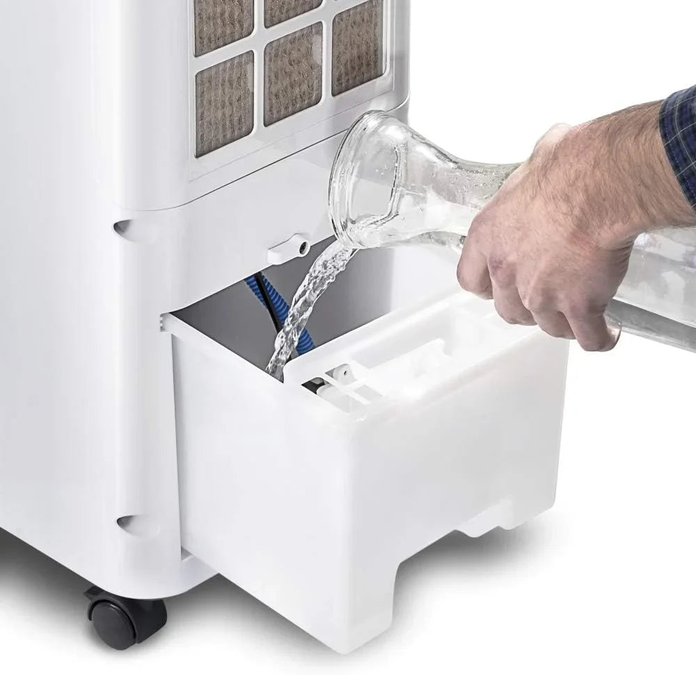 TROTEC PAE 21 Aircooler. mobiles 3 in 1 Klimagerät. Luftkühler. Lufterfrischer. Ventilator (3 Gebläsestufen. leise. Swing-Funktion)