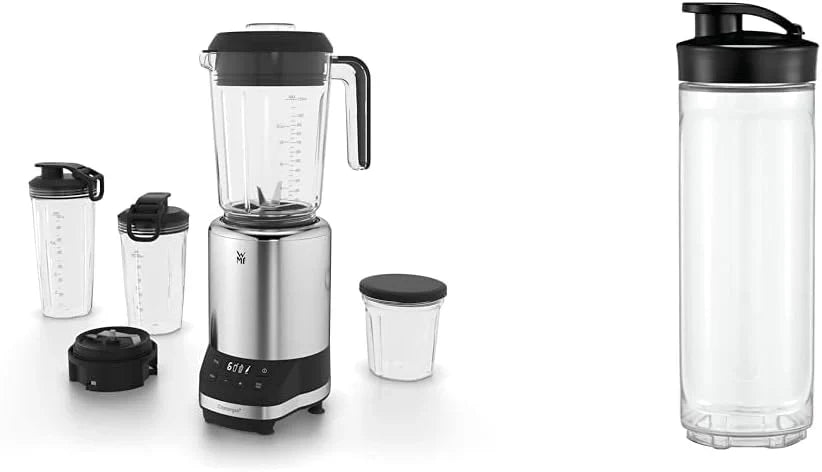 WMF Kult Pro Multifunktionsmixer Hochleistungsmixer. 30.000 U/min. Smoothie Maker. Standmixer. Ice-Crush Funktion. 4 Mixbehlter inkl. ToGo-Verschluss