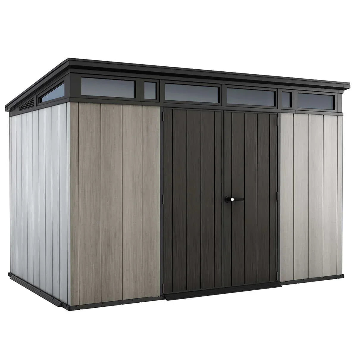 2026 Keter Artisan Cobertizo de Jardín 11 x 7 pies (3.4 x 2.1 m) – Solución Elegante y Robusta para Almacenamiento Exterior