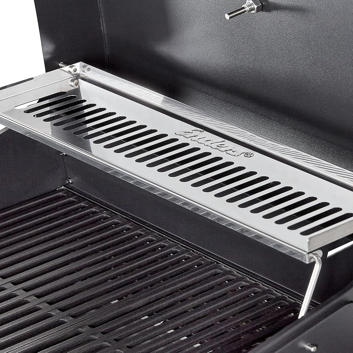 Enders Elektrogrill eCRAVE 2. mit Gussrost. Grillwagen mit viel Stauraum. SIMPLE CLEAN Reinigungssystem. 2 leistungsstarke Heizelemente. formstabile