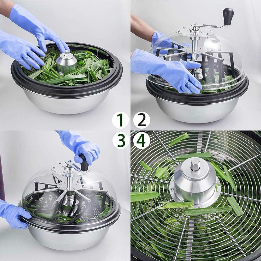 16-inch blade trimmer. using a twisted rotation cutting method. suitable for trimming plant buds and flowers. Equipped with upgraded gears. with sharp blades (2 serrated blades and 2 straight blades)