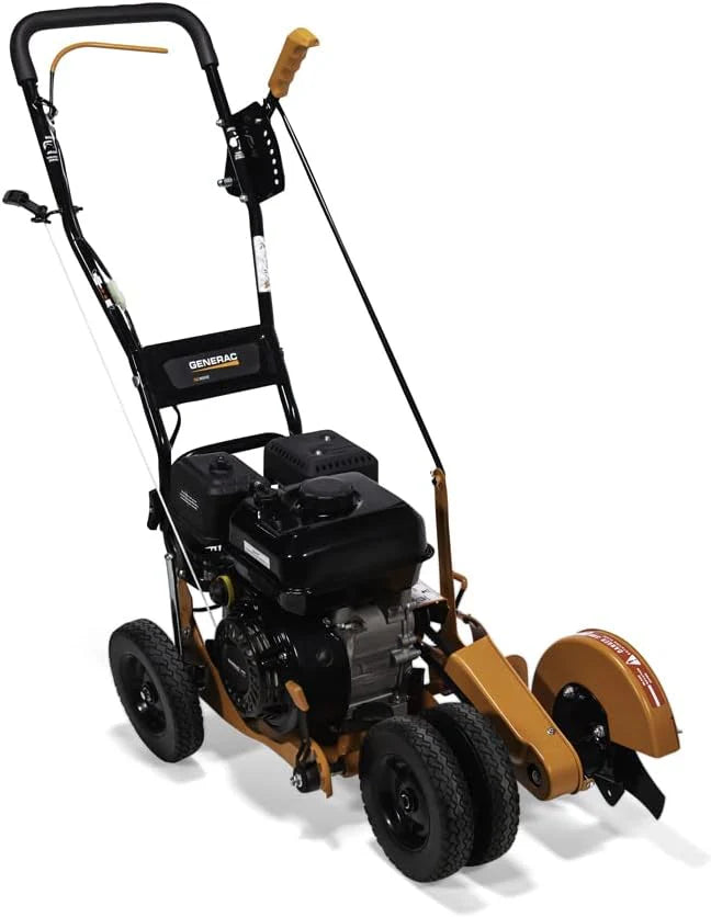 High-Powered 163cc Engine. Start With Ease - Precision Bevel Cutting. Easy Curb Hopping. 6-Depth Adjustments. 4-Wheel Control for Edging with Ease-Generac