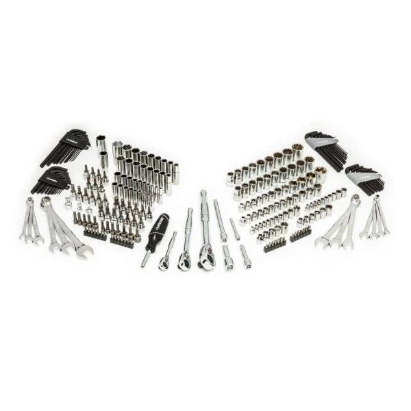 244-Piece Mechanics Tool Set with Tool Chest. 72-Tooth Ratchets. 1/4. 3/8 and 1/2-Inch Drive