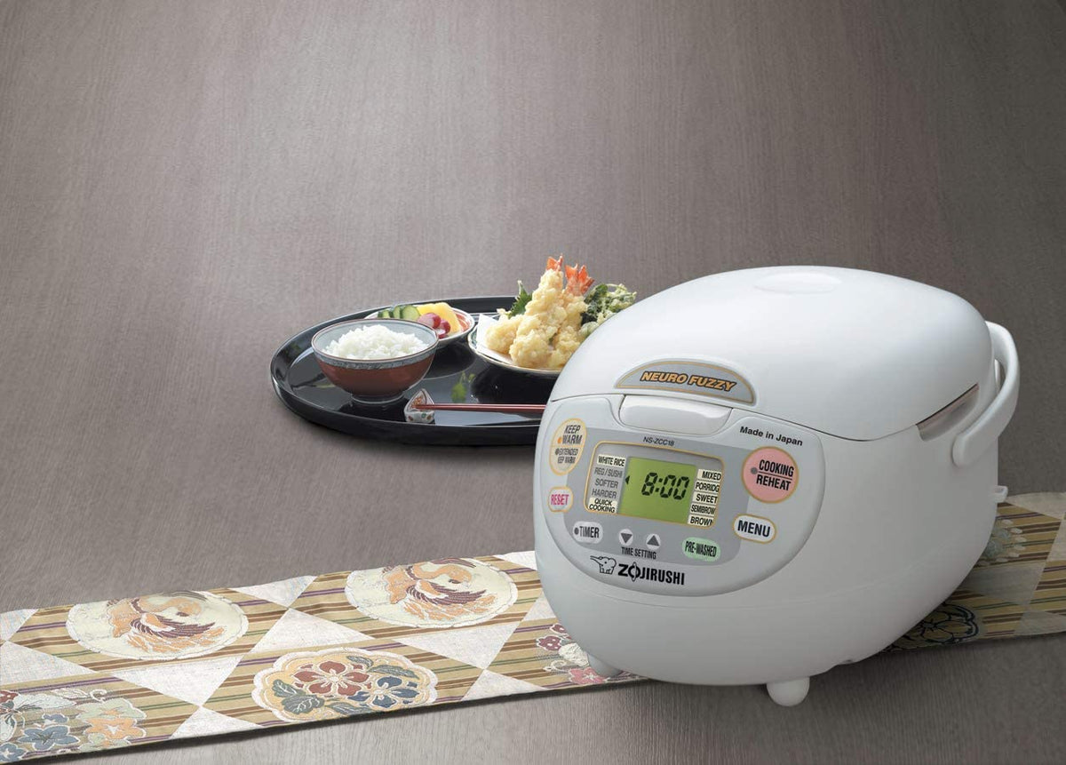 5.5-Cup Rice Cooker. Made in Japan. Premium White