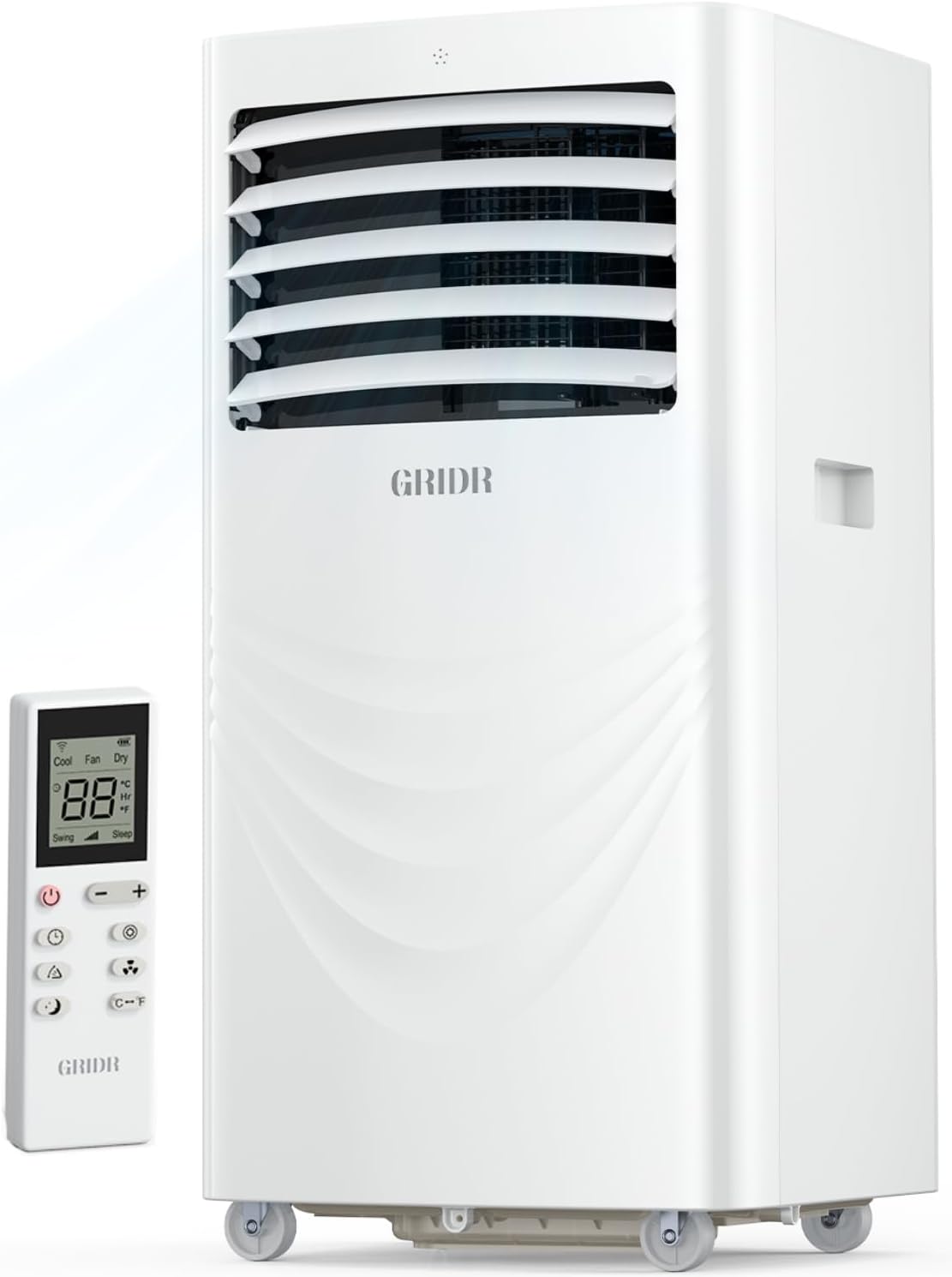 12000 BTU Portable Air Conditioners. AC Unit for Bedroom with 4 Modes Cooling/Dehumidifier/Fan & Sleep. Up to 400 Sq.Ft. 45db Quiet. 24H Timer & Remote. Standing Air Conditioner for Rooms Office Home